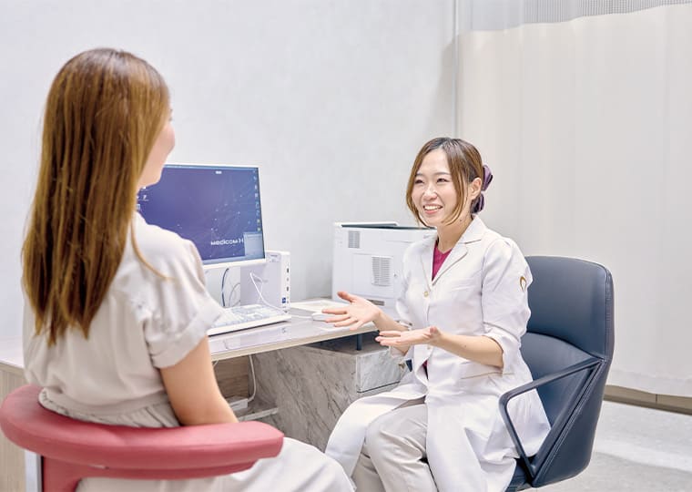 女性産婦人科専門医による丁寧な診療